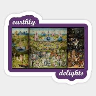 Bosch Earthly Delights Art Sticker